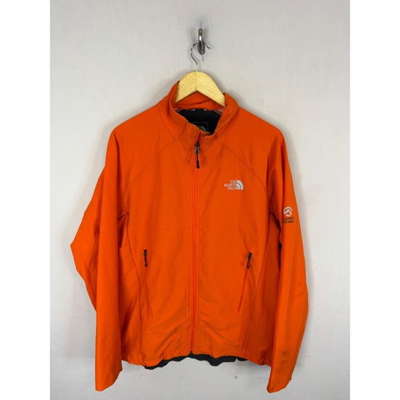The North Face Other - The North Face Summit Series Mens Orange Softshell Full Zip Jacket L Large